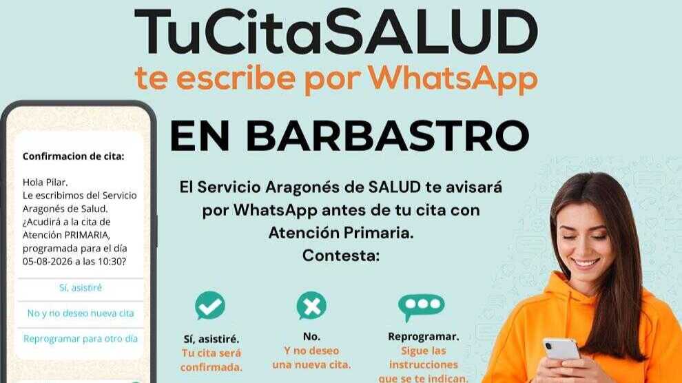 TuCitaSalud登陆巴巴斯特罗：超过12.2万名用户可通过WhatsApp管理预约