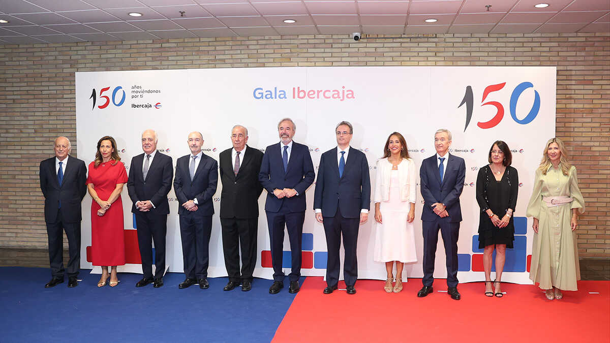 Ibercaja盛大之夜：1500名嘉宾齐聚萨拉戈萨庆祝成立150周年