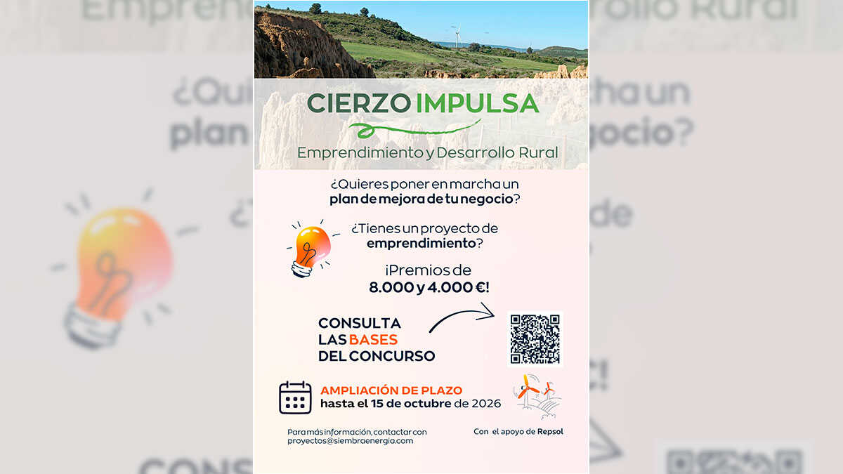 Cierzo Impulsa启动征集，支持阿拉贡本地创业