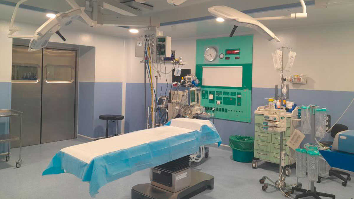 萨拉戈萨临床医院翻新6间手术室及外科重症监护室