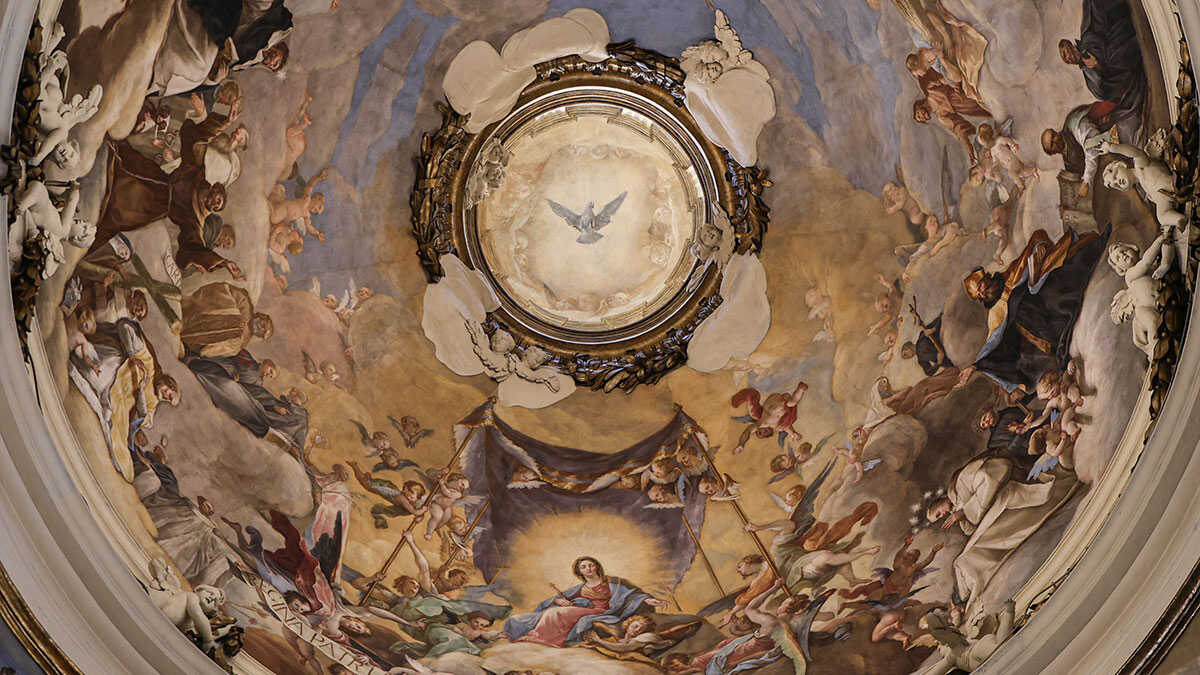 皮拉尔圣殿最新奇迹：“Regina Patriarcharum”穹顶重现昔日神奇光彩