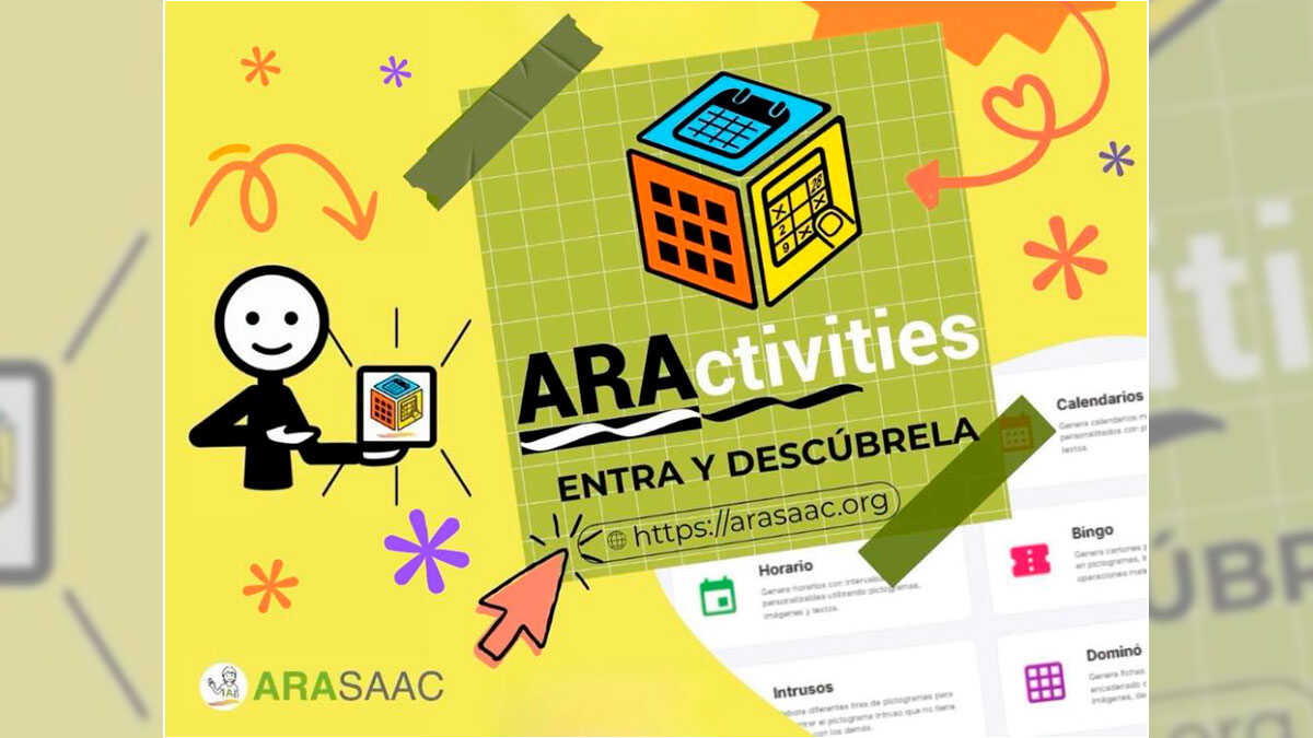 不必从零开始制作教育材料：Arasaac新工具这样运作
