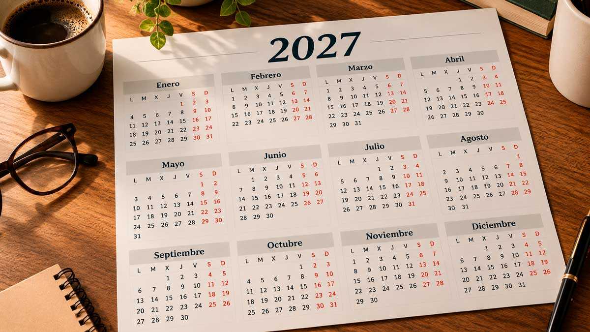 BOE确认：2027年全国法定节假日及阿拉贡地区连休安排
