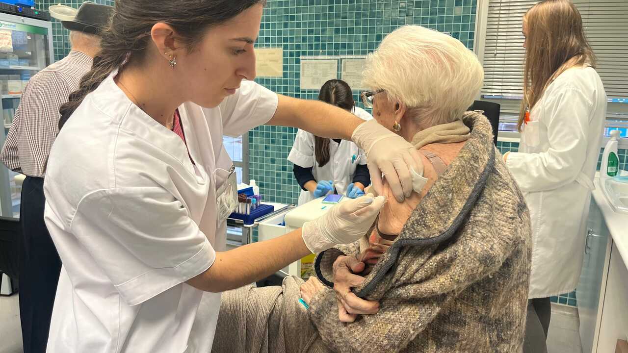 阿拉贡一半80岁以上老人已接种流感疫苗